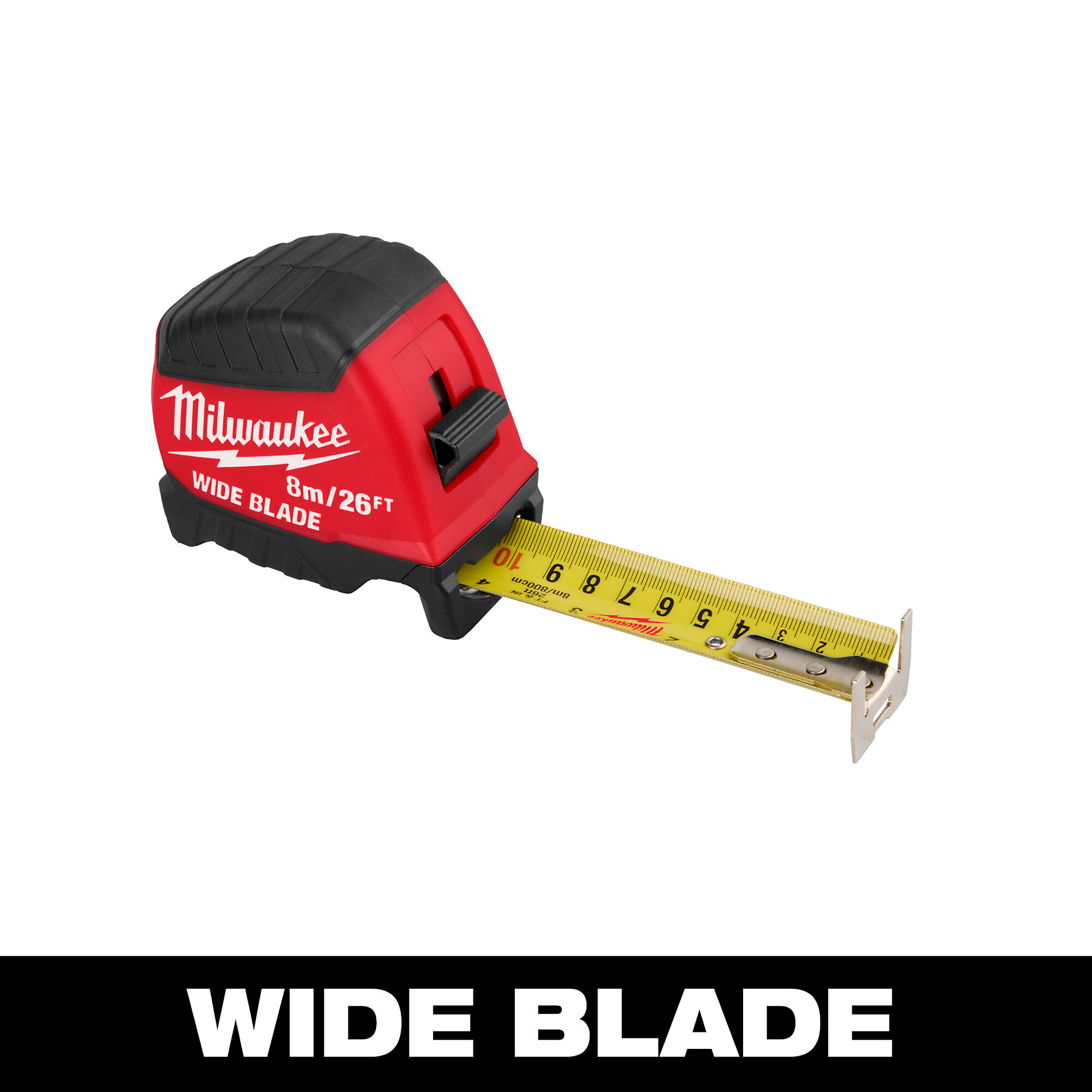 Milwaukee, 8m/26ft. Wide Blade Tape Measure, Model# 48-22-1226